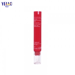 Red Eye Cream Tubes With Glass Nozzle Custom 15ml 20 ml Squeeze Tubes