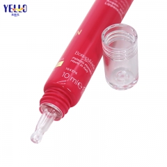 Red Eye Cream Tubes With Glass Nozzle Custom 15ml 20 ml Squeeze Tubes