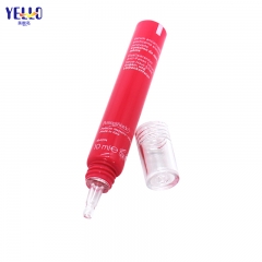 Red Eye Cream Tubes With Glass Nozzle Custom 15ml 20 ml Squeeze Tubes