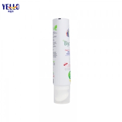 Custom 250ml Cosmetic Tubes Cream Squeeze Tube With Silicone Brush