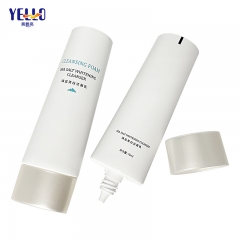 Refillable White Face Wash Hand Lotion Tube Empty Wholesale For Cosmetic