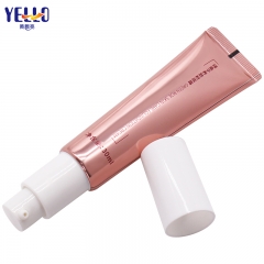 Empty Custom 30ml ABL Airless Pump Tube For Cosmetic Packaging