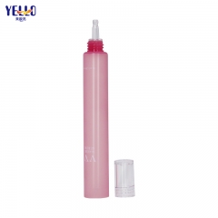 Small Refillable Pink Serum Eye Cream Squeeze Tubes 30ml For Cosmetic