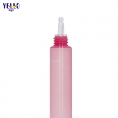 Small Refillable Pink Serum Eye Cream Squeeze Tubes 30ml For Cosmetic