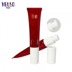 Empty Fancy Cosmetic Cream Makeup Tube Packaging With Airless Pump