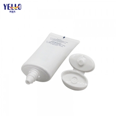 Empty Refillable Squeeze Tube For Lotion, Hand Cream Tube With Flip Cap