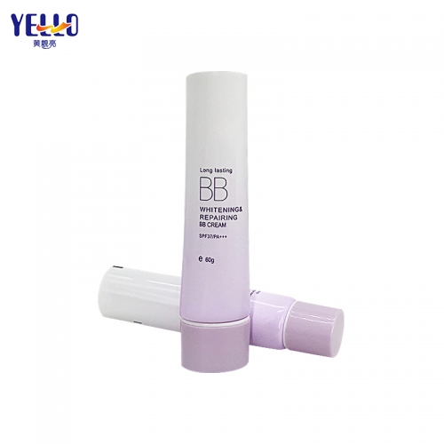 60ml Empty Plastic Cosmetic Squeeze Tubes With Caps For Cream
