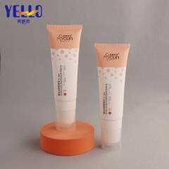 Fancy Cosmetic Squeeze Tube Packaging With Single Plastic Roller Ball