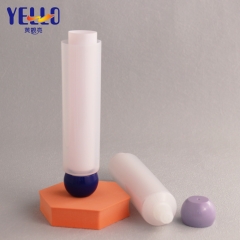 Customize Dual Chamber Tube Transparent Cosmetic Plastic Cream Tubes