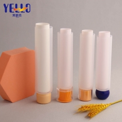 Customize Dual Chamber Tube Transparent Cosmetic Plastic Cream Tubes