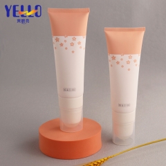 Fancy Cosmetic Squeeze Tube Packaging With Single Plastic Roller Ball