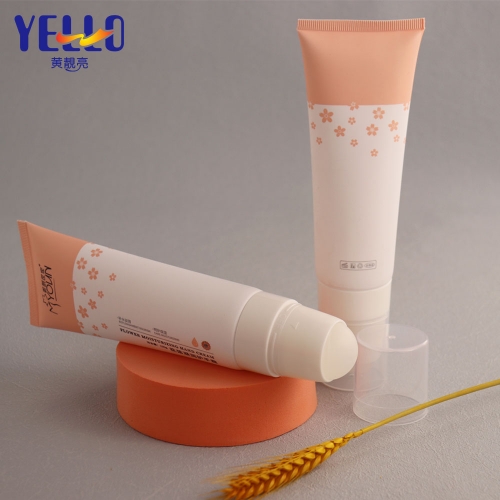 Fancy Cosmetic Squeeze Tube Packaging With Single Plastic Roller Ball