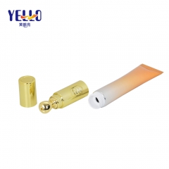 20 ml Cosmetic Packaging Golden Tube With Electric Massage Applicator