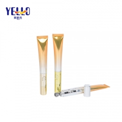 20 ml Cosmetic Packaging Golden Tube With Electric Massage Applicator