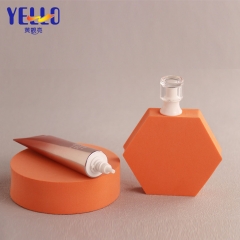 Fancy 30ml Nozzle Cosmetic Squeeze Tube Packaging For Isolation Cream