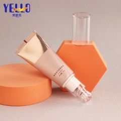 Luxury 35g Airless Pump Laminated Cosmetic Tubes for Makeup Primer