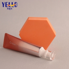 Fancy 30ml Nozzle Cosmetic Squeeze Tube Packaging For Isolation Cream