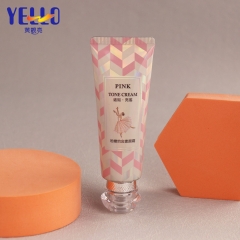 Refillable Lotion Cosmetic Tubes Wholesale For Cream With Acrylic Cap