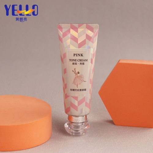 Refillable Lotion Cosmetic Tubes Wholesale For Cream With Acrylic Cap