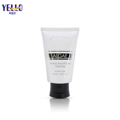 100ml Man Acid Cleanser Plastic Squeeze Tube For Cosmetic Packaging