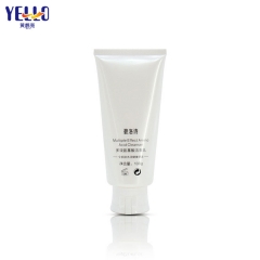 100ml Man Acid Cleanser Plastic Squeeze Tube For Cosmetic Packaging