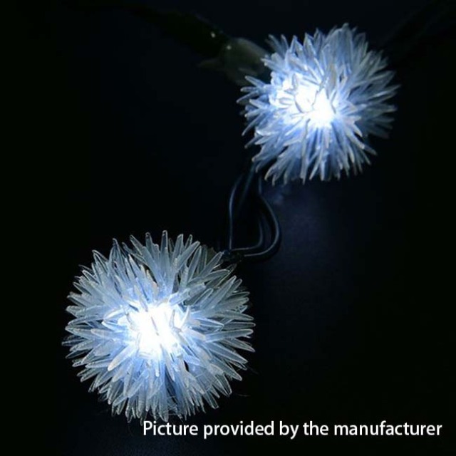 Dandelion Meow Meow Ball LED Lantern 10 Meter- White