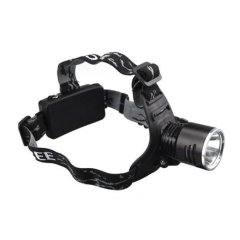 1800 Lumens CREE XM-L T6 U2 3 Modes Super Bright Headlamp with Adjustable Base Cree LED Lamp Headlight Bicycle Light w/ AC Charger - Purple