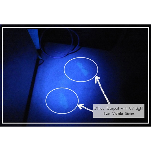 Mini Zoomable 3 Modes UV-Ultraviolet Led Blacklight Flashlight AA/14500 Rechargeable Battery Torch for Money Detector, Leak Detector