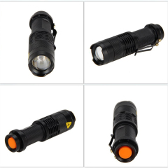 Mini IR Lamp Zoomable 5W 850nm LED Infrared Flashlight Night Vision AA Battery Hunting Torch-To Be Used with Night Vision Device