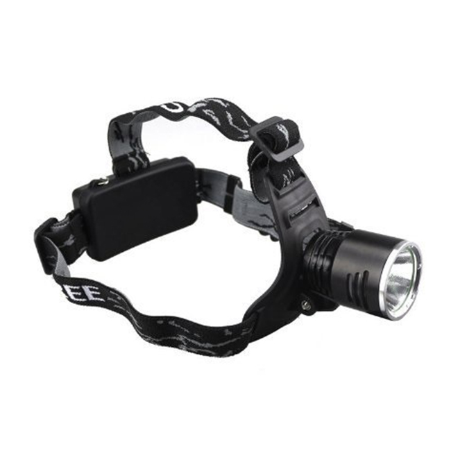 1800 Lumens CREE XM-L T6 U2 3 Modes Super Bright Headlamp with Adjustable Base Cree LED Lamp Headlight Bicycle Light w/ AC Charger - Purple
