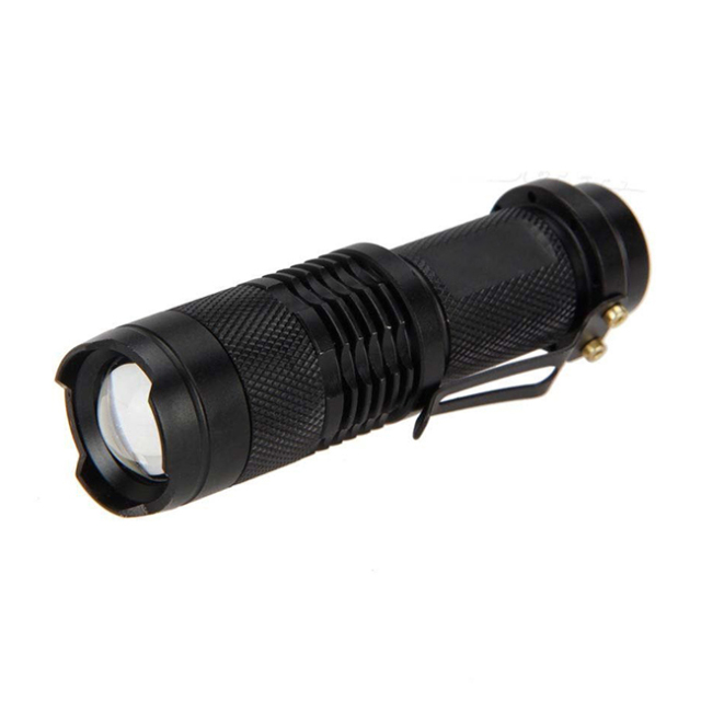 Mini IR Lamp Zoomable 5W 850nm LED Infrared Flashlight Night Vision AA Battery Hunting Torch-To Be Used with Night Vision Device