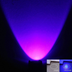 Mini Zoomable 3 Modes UV-Ultraviolet Led Blacklight Flashlight AA/14500 Rechargeable Battery Torch for Money Detector, Leak Detector