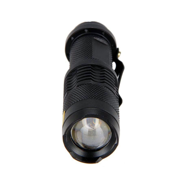 Mini IR Lamp Zoomable 5W 850nm LED Infrared Flashlight Night Vision AA Battery Hunting Torch-To Be Used with Night Vision Device