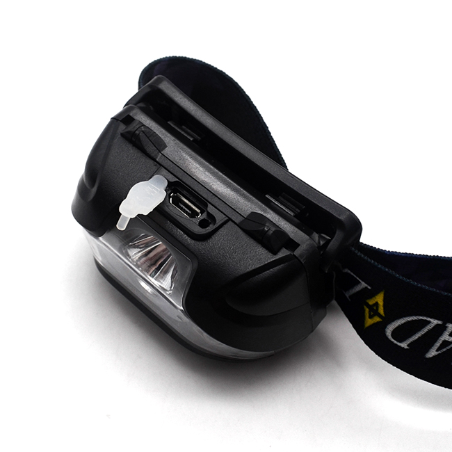 120LM 14500 3 Modes LED USB Rechargeable Headlamp Flashlight Torch