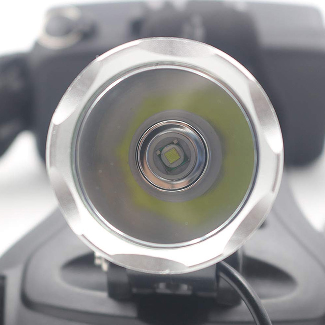1800 Lumens CREE XM-L T6 U2 3 Modes Super Bright Headlamp with Adjustable Base Cree LED Lamp Headlight Bicycle Light w/ AC Charger - Green