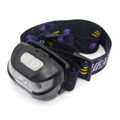 120LM 14500 3 Modes LED USB Rechargeable Headlamp Flashlight Torch