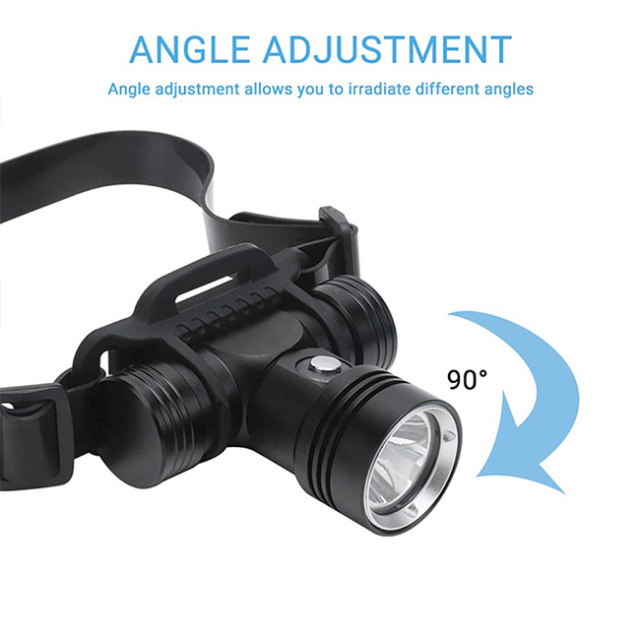 2000 Lumens CREE L2 Dive Headlamp Underwater Headlamp for Diving Swimming Submarine Head Torch Scuba Safety Lights Lamp