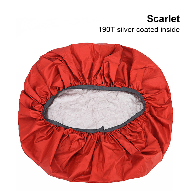 1Pc 15-100L Adjustable Backpack Rain Cover Portable Waterproof Outdoor Accessories Dustproof for Camping Hiking Climbing