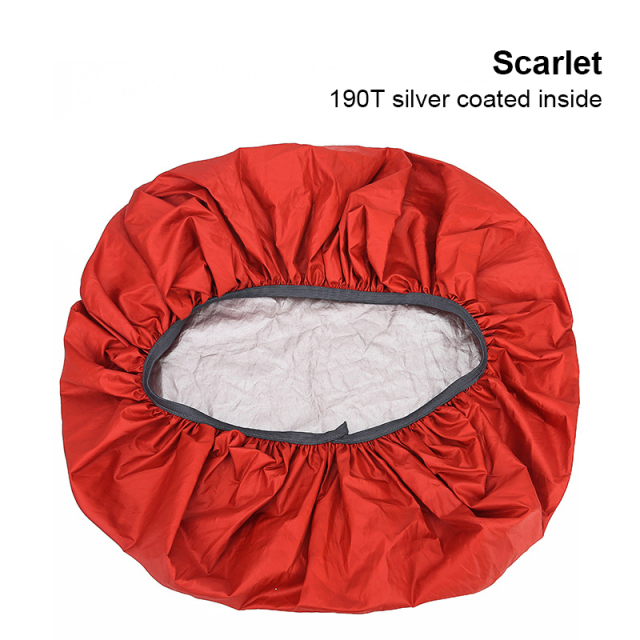 1Pc 15-100L Adjustable Backpack Rain Cover Portable Waterproof Outdoor Accessories Dustproof for Camping Hiking Climbing