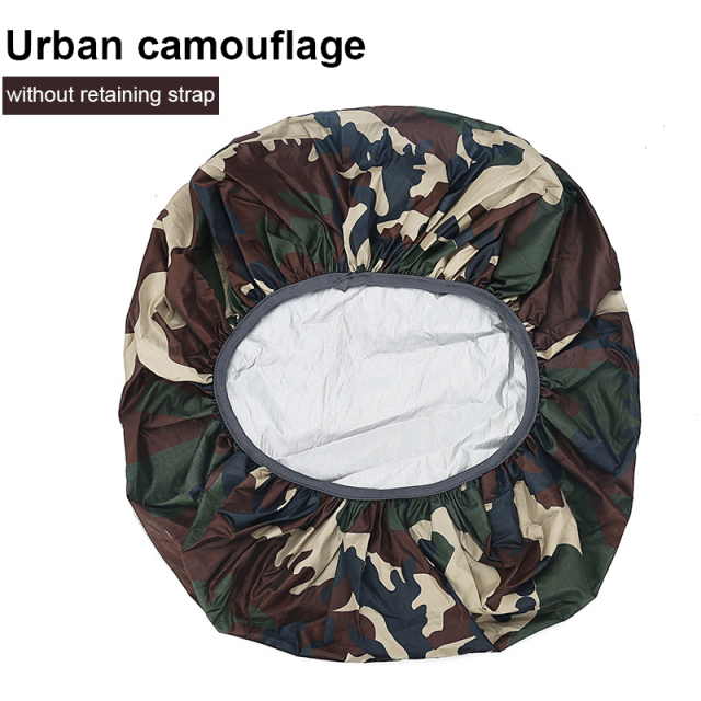 1Pc 15-100L Adjustable Backpack Rain Cover Portable Waterproof Outdoor Accessories Dustproof for Camping Hiking Climbing