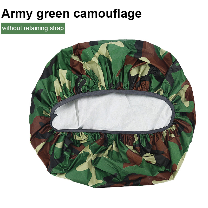 1Pc 15-100L Adjustable Backpack Rain Cover Portable Waterproof Outdoor Accessories Dustproof for Camping Hiking Climbing