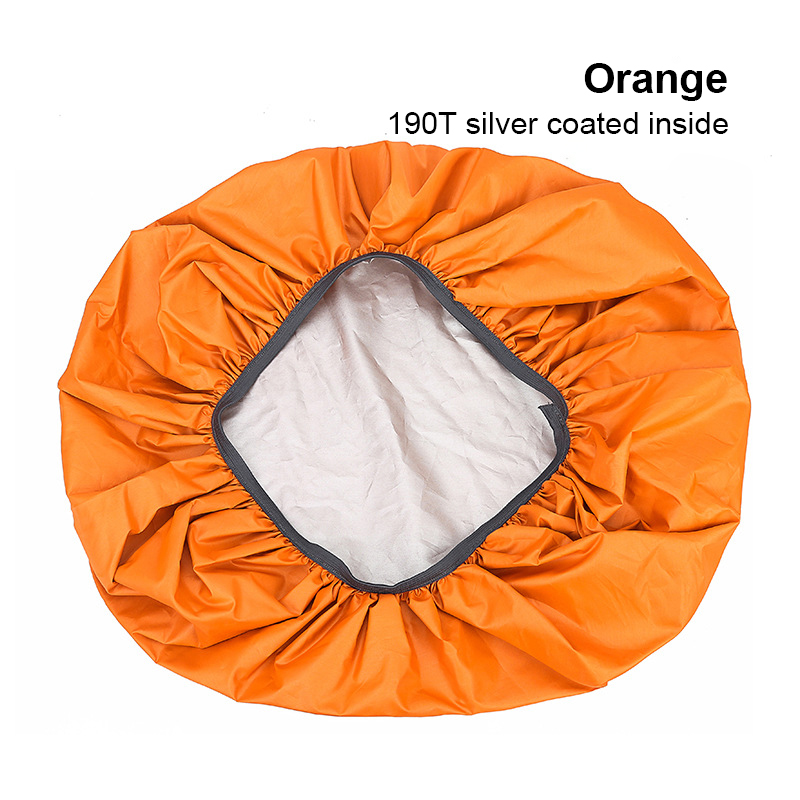 1Pc 15-100L Adjustable Backpack Rain Cover Portable Waterproof Outdoor Accessories Dustproof for Camping Hiking Climbing