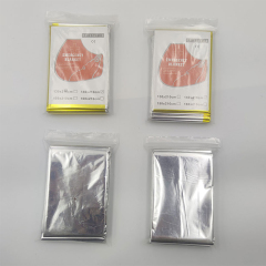 Emergency Rescue Blanket Outdoor Waterproof Keep Warm Survival Blanket Insulation Sunscreen Blanket 130/160*210CM