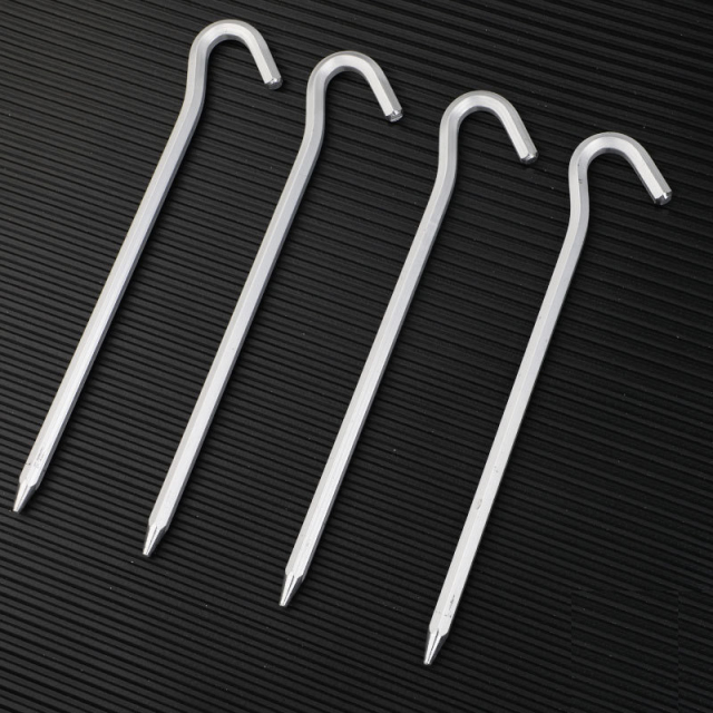 Aluminium Alloy Tent Pegs Stakes Nails Ground Pin for Outdoor Picnic Camping Fishing Canopy