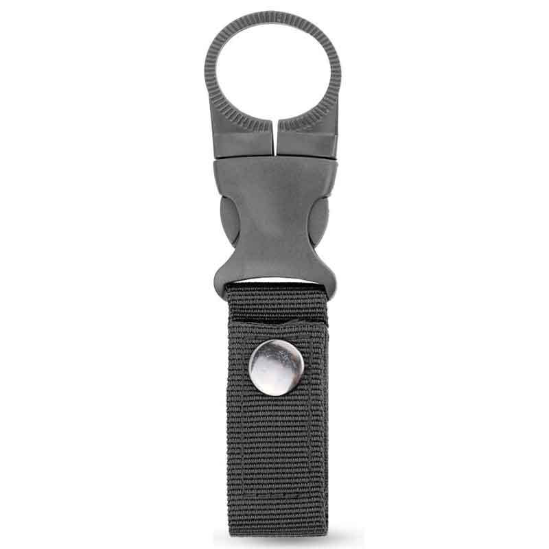 Double Webbing Buckle Hook Water Bottle Holder for Outdoor Camping  Security Escape Supplies Carabiner Belt Clip