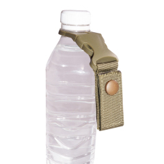 Double Webbing Buckle Hook Water Bottle Holder for Outdoor Camping  Security Escape Supplies Carabiner Belt Clip