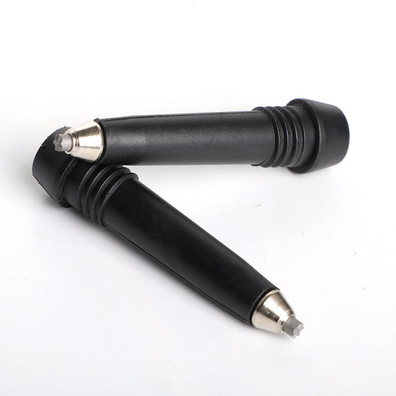 Diy Homemade Walking Stick Tungsten Steel Tip for Outdoor Hiking Stick Universal Accessories