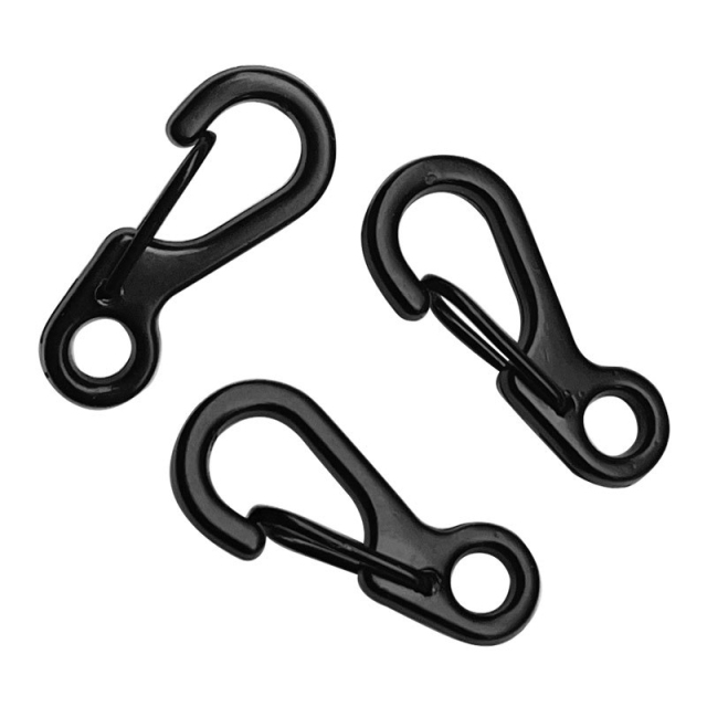 Outdoor Mini Zinc Alloy SF Tactical Simple Quick Hook Edc Metal Spring Small Buckle