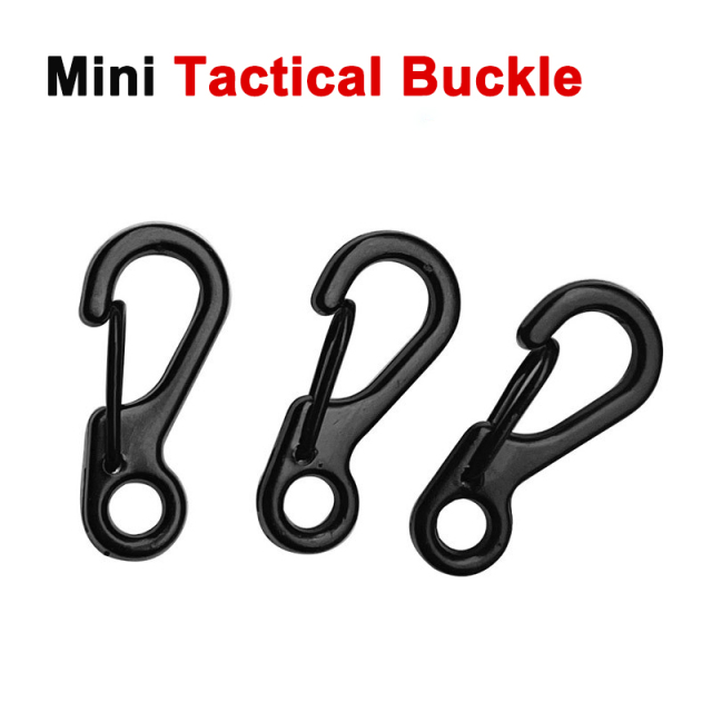 Outdoor Mini Zinc Alloy SF Tactical Simple Quick Hook Edc Metal Spring Small Buckle