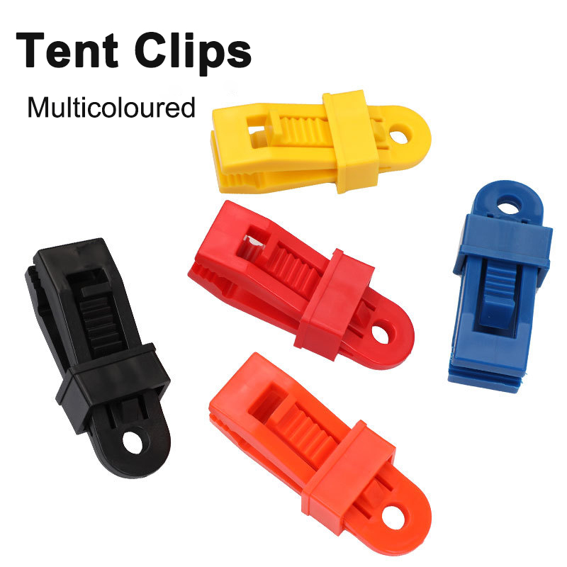 Plastic Tent Wind Rope Buckles Retainer for Outdoor Camping Accessories Hiking Backpacking